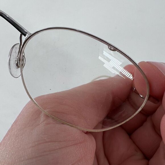 Vintage Silhouette Unisex Prescription Lenses Optical Eyeglasses‎ Silver Eyewear main image 6